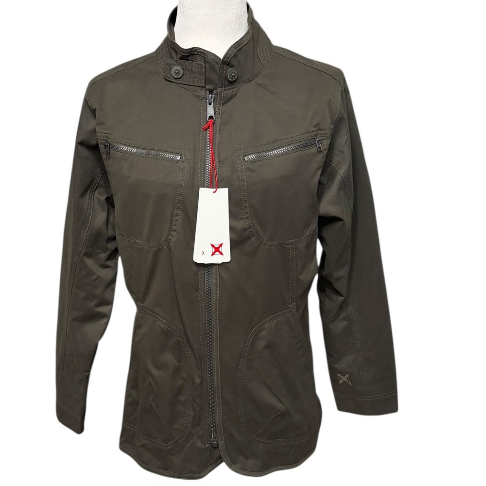 NWT VERTX Trailhawk Utility Jacket in‎ Nightstalker Brown Women's Size Medium